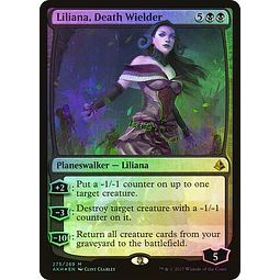 Liliana, Death Wielder (Foil - Planeswalker Deck) - Amonkhet (español)