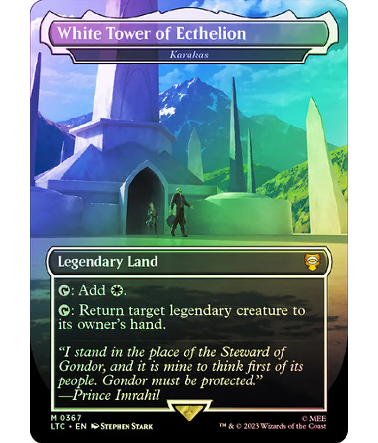 Karakas (0367 - White Tower of Ecthelion) - The Lord of the Rings: Tales of Middle-earth Commander Decks Variants Foil (ingles)