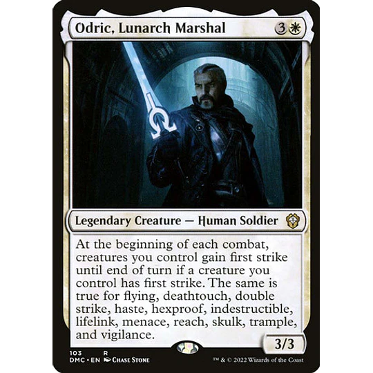 Odric, Lunarch Marshal - Dominaria United Commander Decks (español)