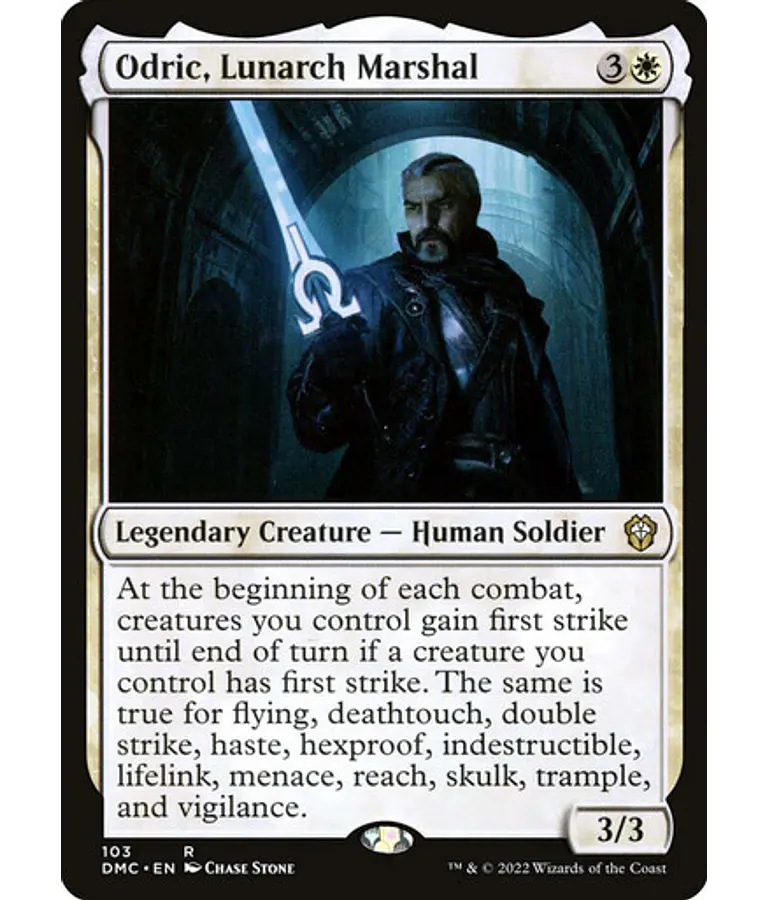 Odric, Lunarch Marshal - Dominaria United Commander Decks (español)