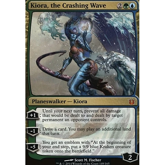 Kiora, the Crashing Wave - Born of the Gods (inglés)