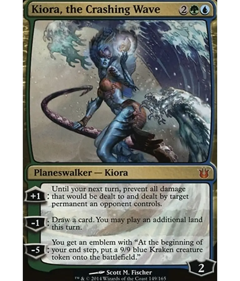 Kiora, the Crashing Wave - Born of the Gods (inglés)