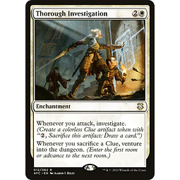 Thorough Investigation - Adventures in the Forgotten Realms Commander Decks (inglés)