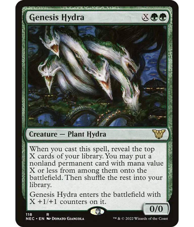 Genesis Hydra - Kamigawa: Neon Dynasty Commander Decks (inglés)