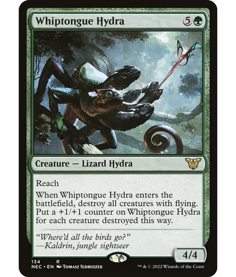 Whiptongue Hydra - Kamigawa: Neon Dynasty Commander Decks (inglés)