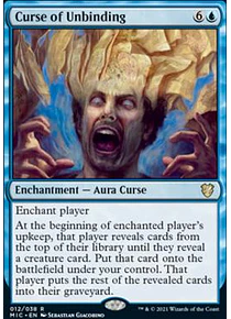 Curse of Unbinding - Innistrad: Midnight Hunt Commander Decks (español)