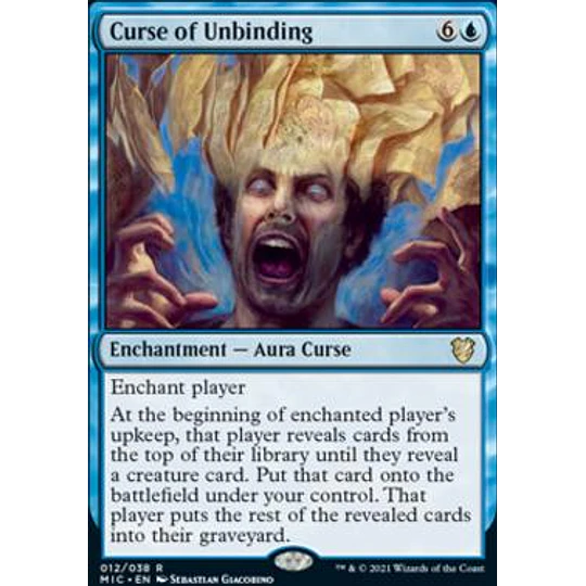 Curse of Unbinding - Innistrad: Midnight Hunt Commander Decks (español)