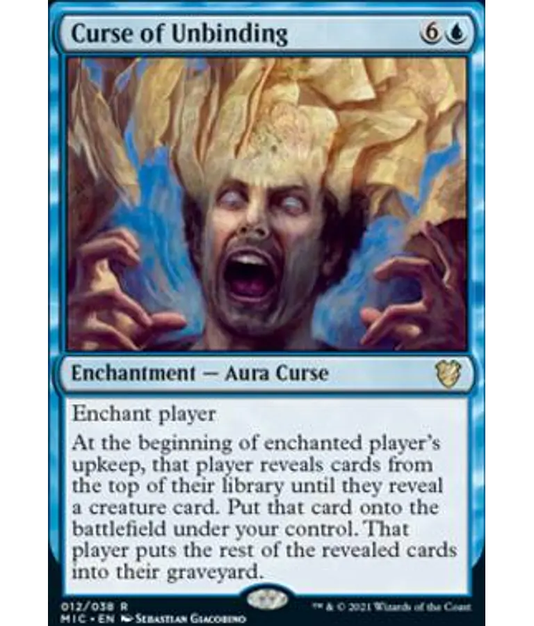 Curse of Unbinding - Innistrad: Midnight Hunt Commander Decks (español)