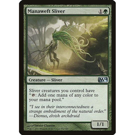 Manaweft Sliver - 2014 Core Set (español)