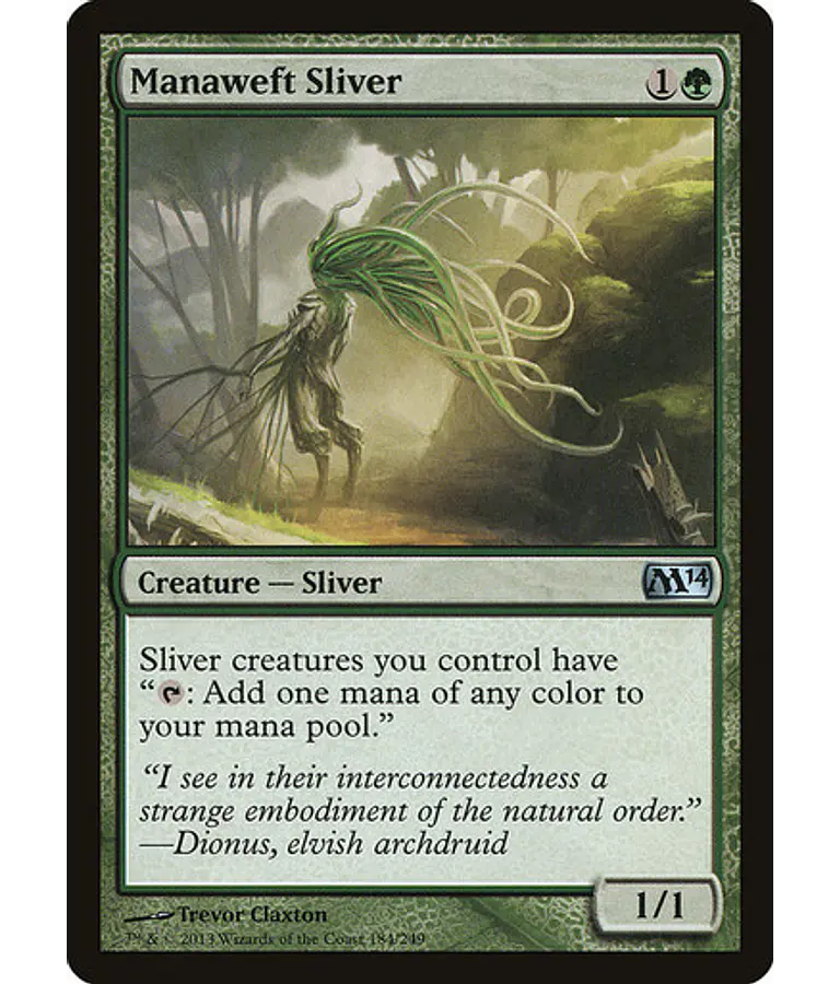 Manaweft Sliver - 2014 Core Set (español)