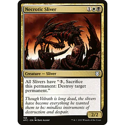 Necrotic Sliver - Adventures in the Forgotten Realms Commander Decks (inglés)