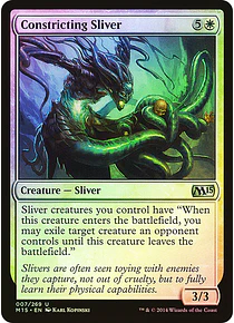 Constricting Sliver - 2015 Core Set Foil (inglés)