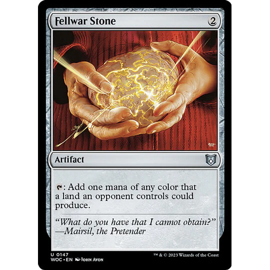 Fellwar Stone - Wilds of Eldraine Commander Decks (español)
