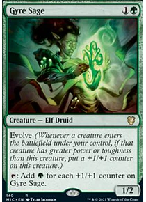 Gyre Sage - Innistrad: Midnight Hunt Commander Decks (español)