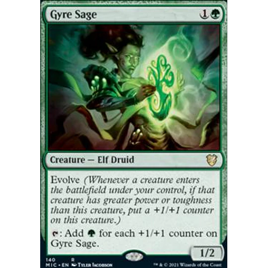 Gyre Sage - Innistrad: Midnight Hunt Commander Decks (español)