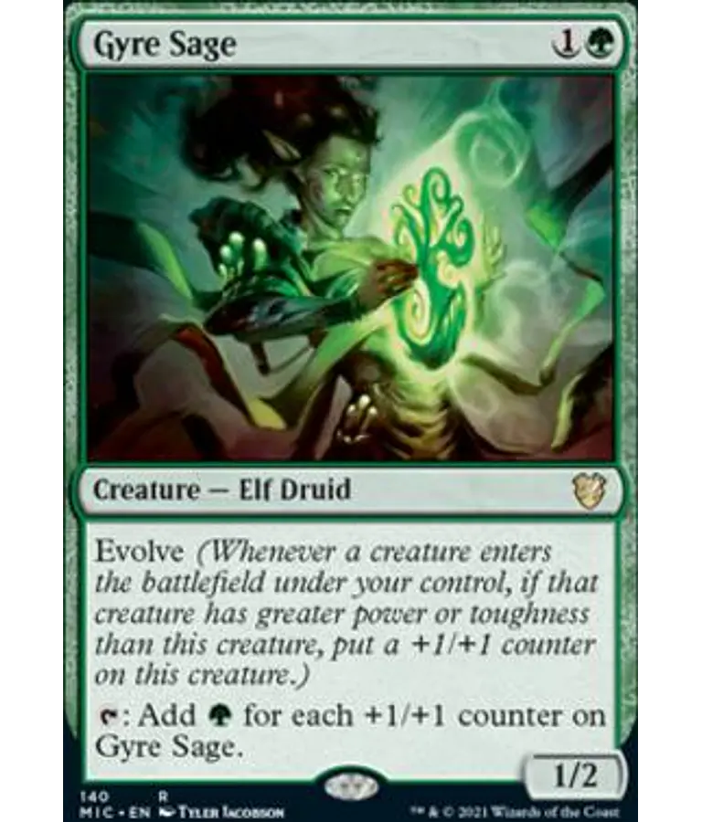 Gyre Sage - Innistrad: Midnight Hunt Commander Decks (español)