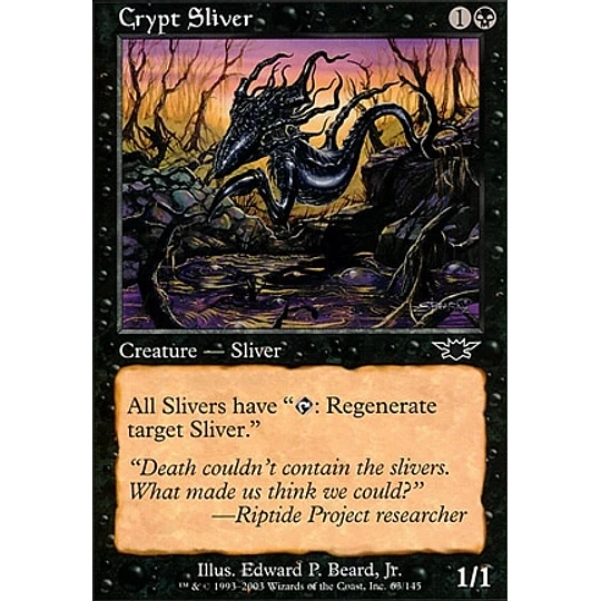 Crypt Sliver - Legions (español)
