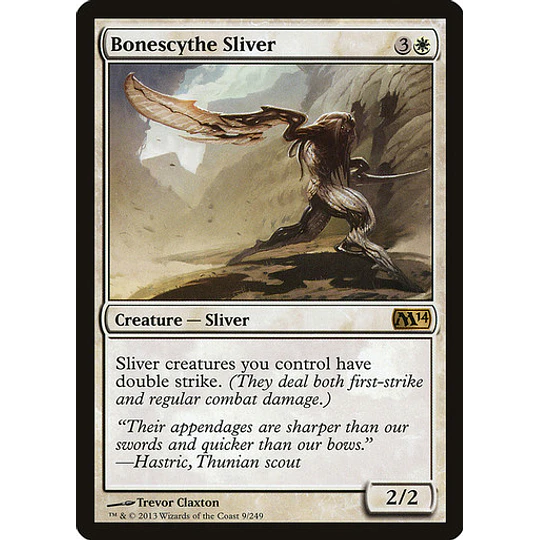 Bonescythe Sliver - 2014 Core Set (japonés)