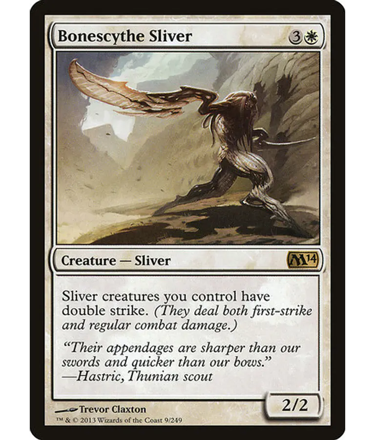 Bonescythe Sliver - 2014 Core Set (japonés)