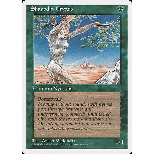 Shanodin Dryads - 4th Edition (italiano)