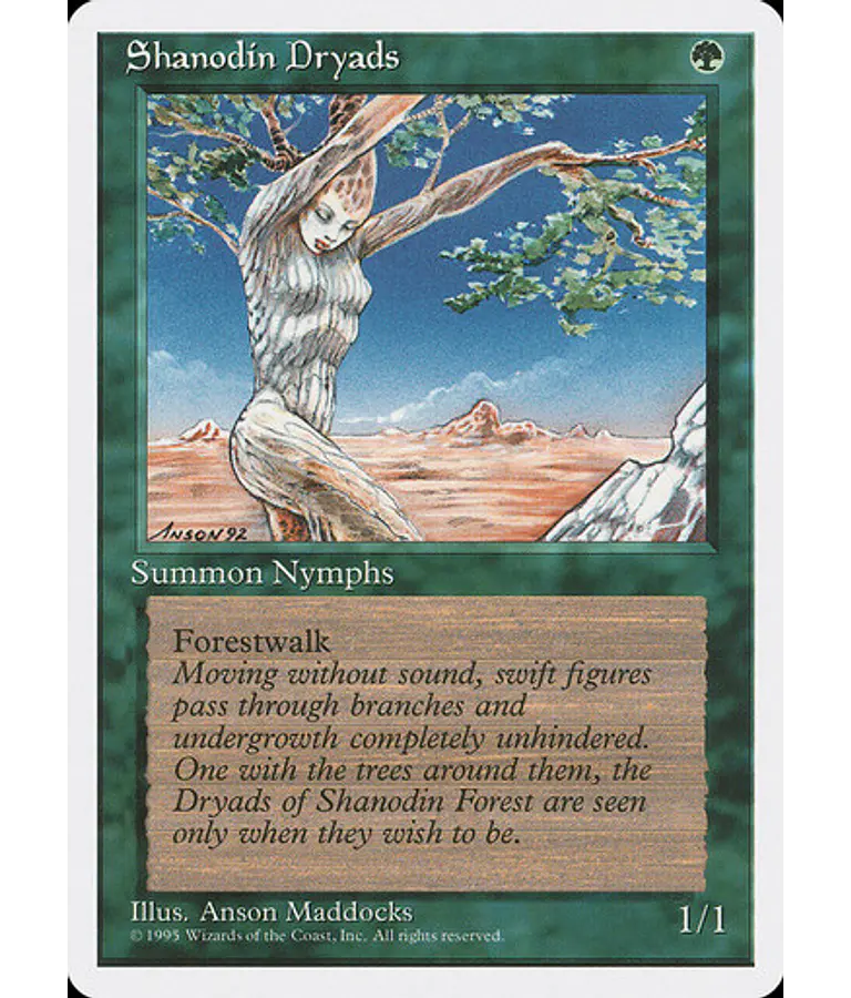 Shanodin Dryads - 4th Edition (italiano)