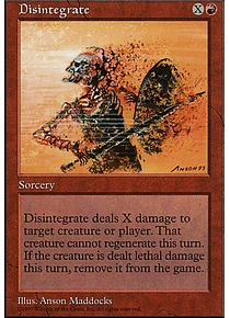 Disintegrate - 5th Edition (español)