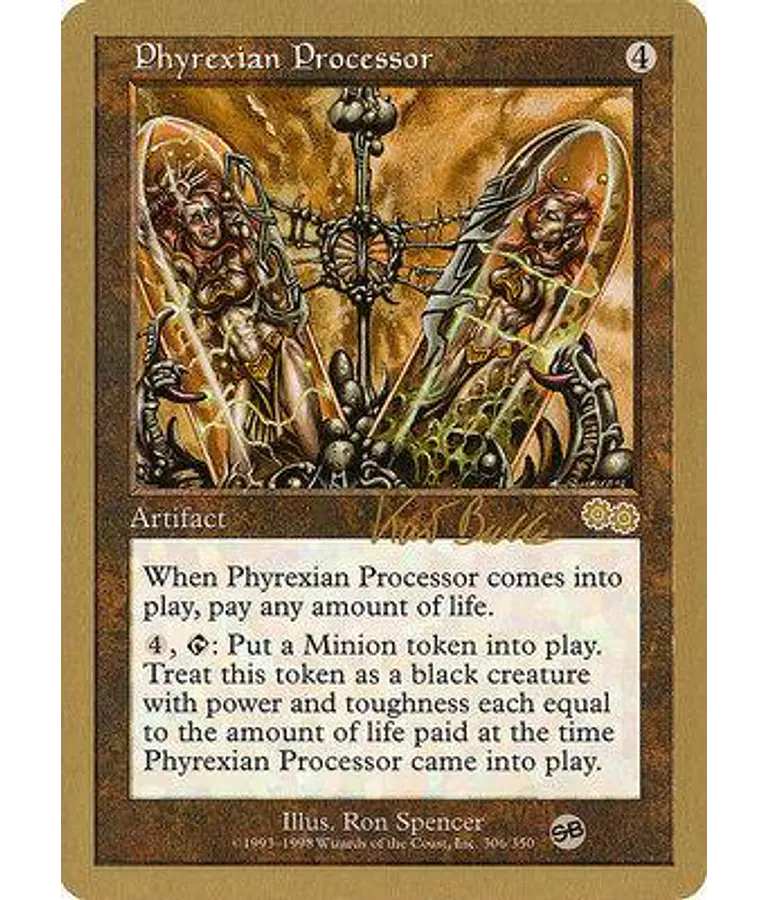 Phyrexian Processor (Tokyo 1999 (Kai Budde - Sideboard) - World Championships (inglés)
