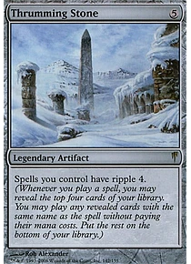 Thrumming Stone - Coldsnap (español)