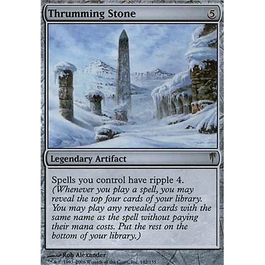 Thrumming Stone - Coldsnap (español)