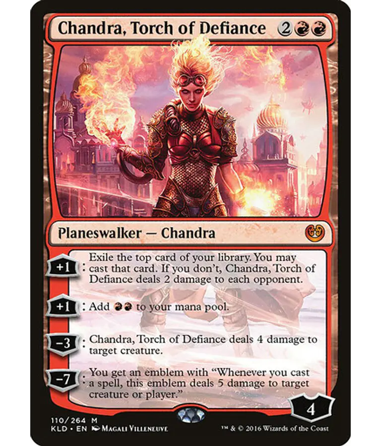 Chandra, Torch of Defiance - Kaladesh (español)