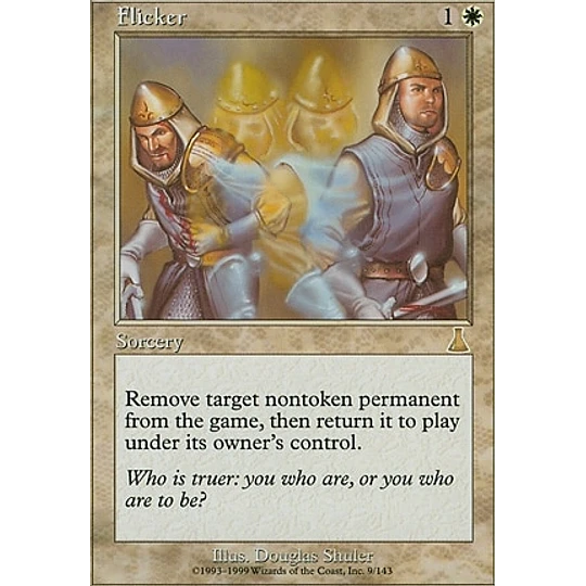 Flicker - Urza's Destiny (japonés)