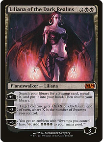 Liliana of the Dark Realms - 2013 Core Set (japonés)