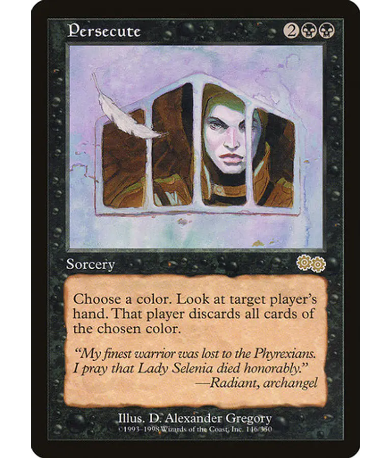 Persecute - Urza's Saga (inglés)