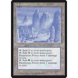 Karplusan Forest - Ice Age (inglés)