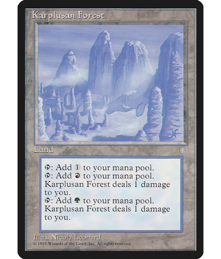 Karplusan Forest - Ice Age (inglés)