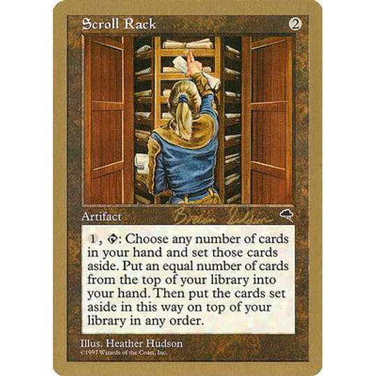 Scroll Rack (Seattle 1998 (Brian Selden) - World Championships (inglés)
