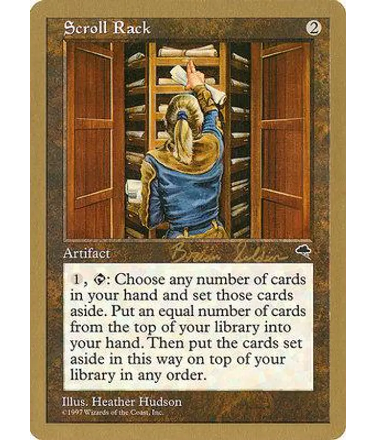 Scroll Rack (Seattle 1998 (Brian Selden) - World Championships (inglés)