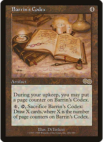 Barrin's Codex - Urza's Saga (español)