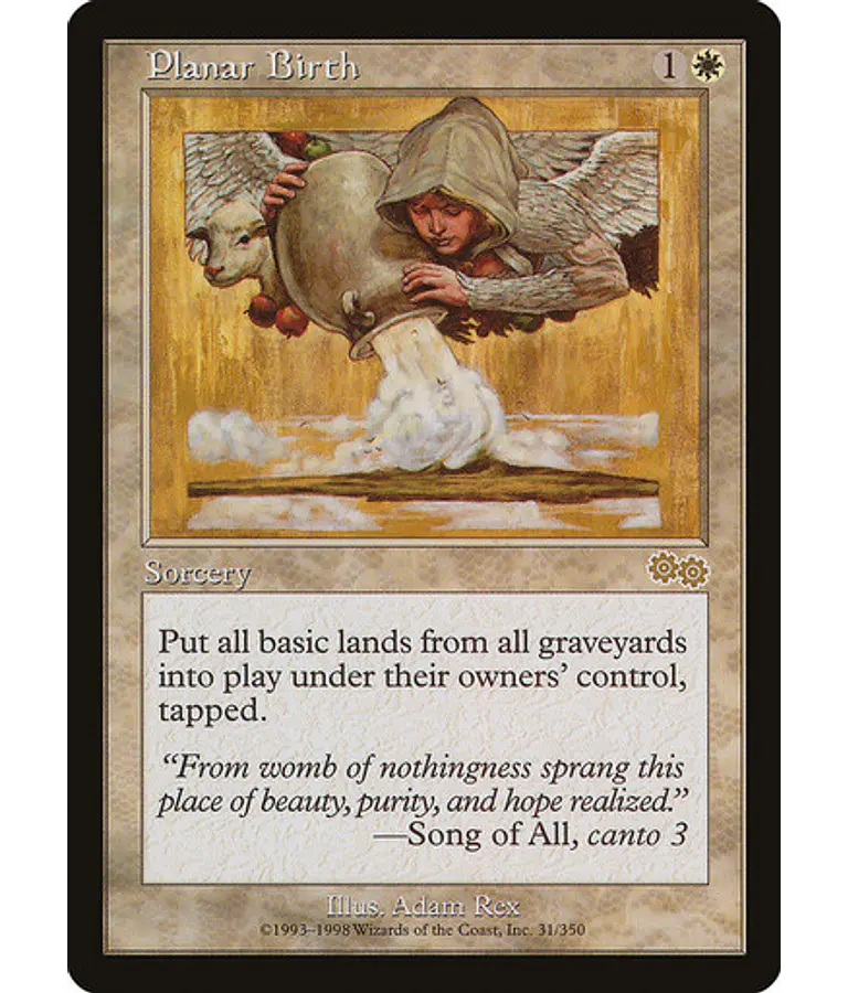 Planar Birth - Urza's Saga (español)