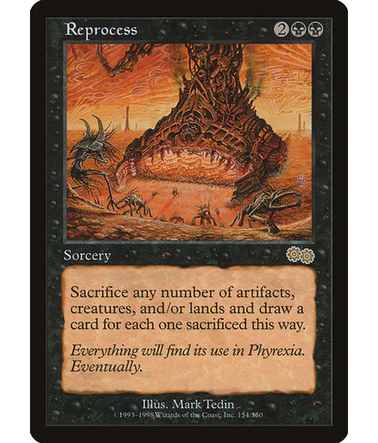 Reprocess - Urza's Saga (español)