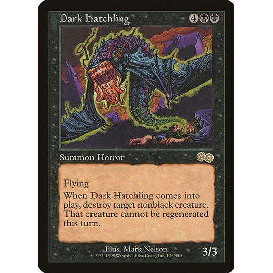 Dark Hatchling - Urza's Saga (español)
