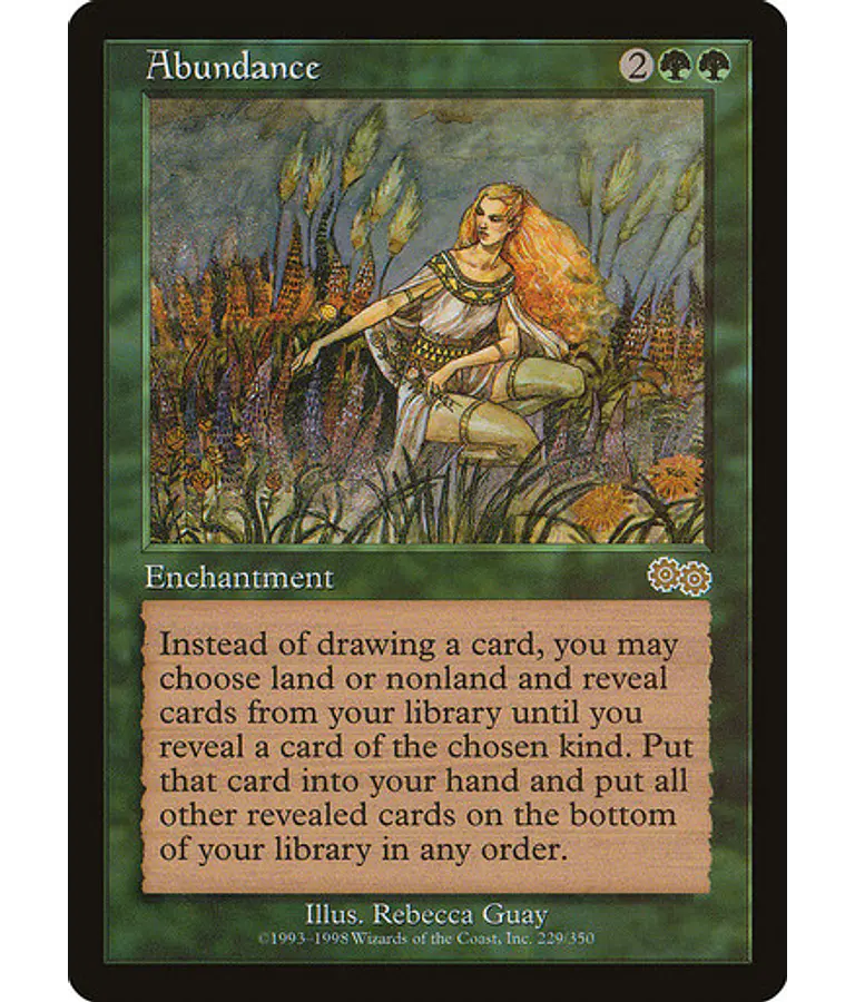 Abundance - Urza's Saga (español)