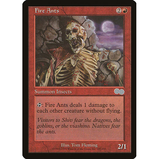 Fire Ants - Urza's Saga (inglés)