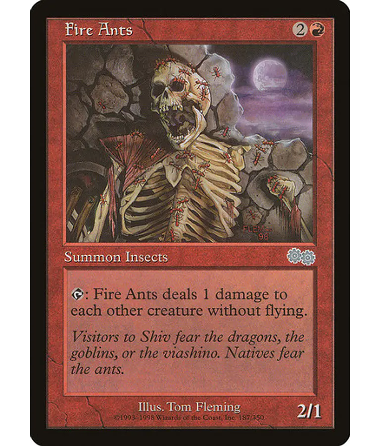 Fire Ants - Urza's Saga (inglés)