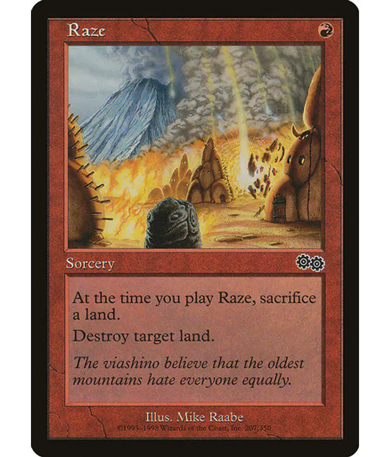 Raze - Urza's Saga (inglés)