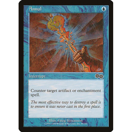 Annul - Urza's Saga (español)