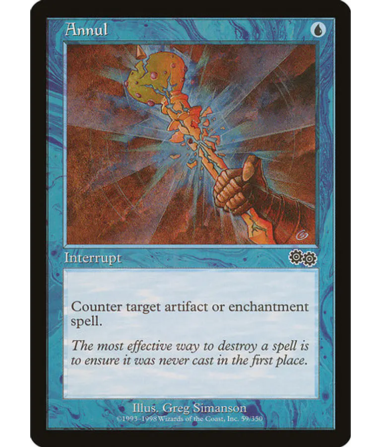 Annul - Urza's Saga (español)