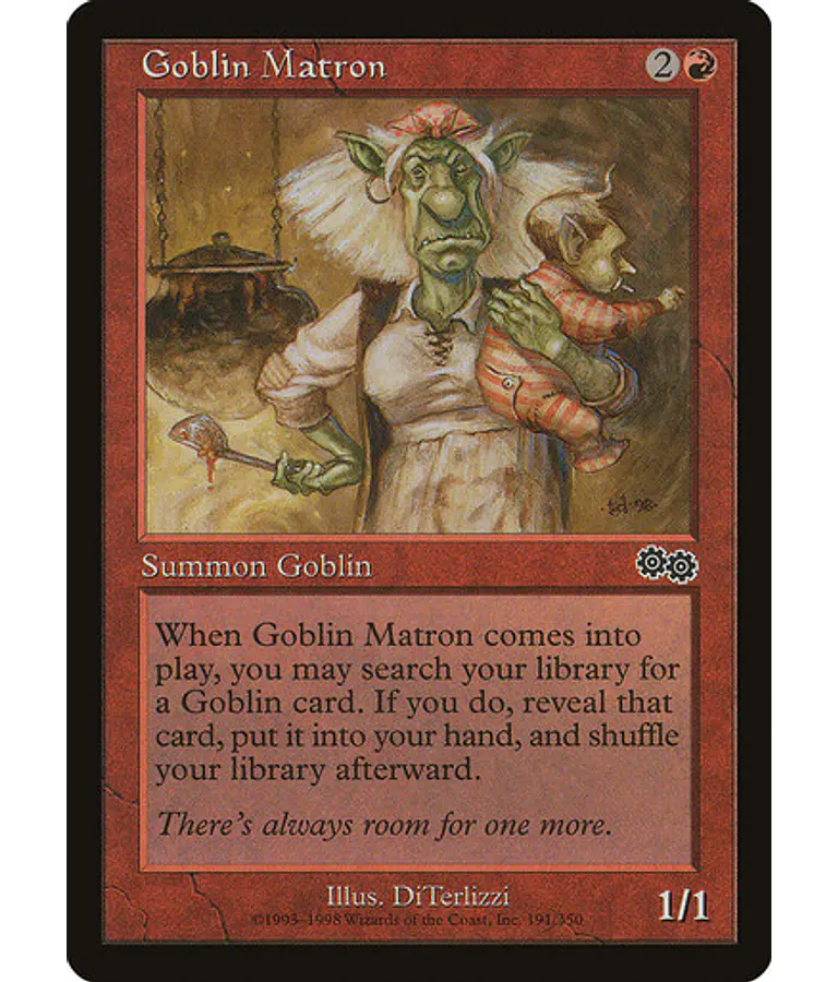 Goblin Matron - Urza's Saga (inglés)