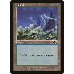 Island (335 A) - Urza's Saga (inglés)