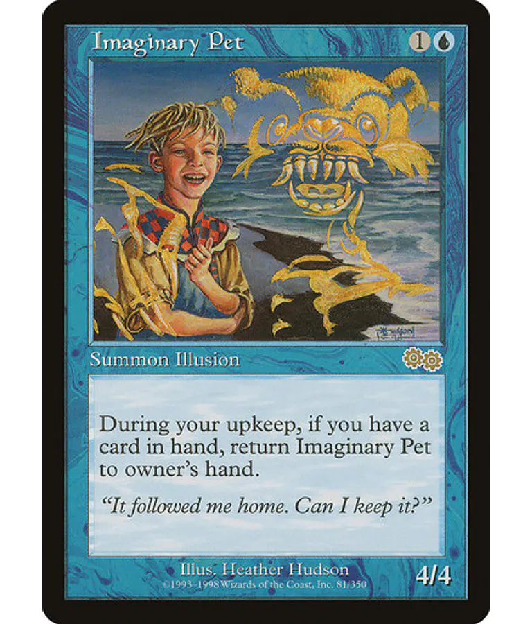 Imaginary Pet - Urza's Saga (inglés)